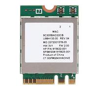 BAFOVY RTL8822BE Network Card, M.2 Interface Dual Band 2.4G 5G WiFi Support 867Mbps 802.11a B G N Ac, with 4., for 7 8 10