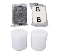 BAFOVY Sculpting Clay Compound 2 Part Putty A and B Self Hardening Modeling Clay for Sculpting Building Repairing Crafts 350g+350g Non Shrinking