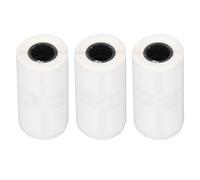 BAFOVY Self Adhesive Thermal Paper, 3 Rolls 50mm Thermal Printer Paper, Direct Clear Printing Easy Peel Strong Adhesion for Home Small Business Receipt Label Notes (L1S-50 * 15)