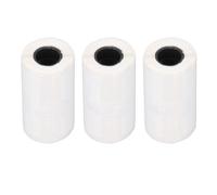 BAFOVY Self Adhesive Thermal Paper, 3 Rolls 50mm Thermal Printer Paper, Direct Clear Printing Easy Peel Strong Adhesion for Home Small Business Receipt Label Notes (L1S-50 * 20)