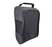 BAFOVY Shoe Carry Bag, Storage Sports Shoe Bag 600D Oxford Fabric Water with Side Mesh Panels for Breathability for Men Women Travel Gym Sports (Black)