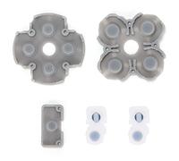 BAFOVY Silicone Conductive Rubber Pads Set, Controller Repair Parts Capacitive Rubber Pad Technology Sensitive Response Wear-Resistant Silicone Material Fit for Controller Replacement