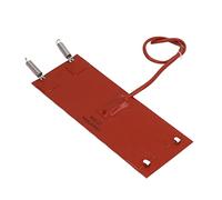 BAFOVY Silicone Heating Pad, Flame Retardant Silicone Heater Pad 80W 250mm X 90mm with Auto Shut Off Insulation for Fuel Tank Engine Oil Reservoir Car Machinery (DC12V)