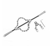 BAFOVY Single Double Chain Drain Dredging Tool，Flexible Shaft Sewer Descaling Chain for 16mm Spring 50 to 200mm Pipes