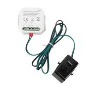 BAFOVY Solar Energy Monitor Voltage Wattage Meter Power Meter with App 0.5% Accuracy 0.2-80A Range for Remote Electricity Usage Tracking (1 Gang)