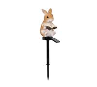 BAFOVY Solar Resin Garden Stake Light 44cm Statue for Patio Path
