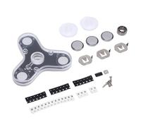 BAFOVY Soldering Practice Kit 3 Leaves LED Rotating Gyroscope Electronics Project with PCB Components Beginner Welding Learning Kit for Kids Adults