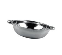 BAFOVY Stainless Steel Cooking Pot, Double Ear Stainless Steel Hot Pot, Rapid Heating for Induction Cooker, Soup with 2 Handles, for Home Kitchen and Restaurant Use (36cm)