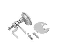 BAFOVY Stainless Steel Marine Deck Floor Lock, Mirror Polished Corrosion Resistant Yacht Boat Hardware Accessory, with Easy Mount Design, for Locks Hatches Center Console Doors