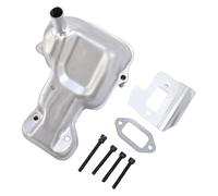 BAFOVY Steel Muffler Assembly, Noise Reduction & Emission Control, Extended Machine Lifespan, Premium Steel Construction, Fit & Enhanced Performance, Precision Engineering &