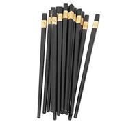 BAFOVY Sturdy Fiberglass Chinese Style Chopsticks Set with 10 Pairs for Korean, Japanese, Chinese, and Vietnamese Cuisine, Non Slip Design, Dishwasher Safe