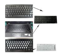 BAFOVY Thai Keyboard Stickers, PVC Material with Frosted Texture, Bright Colors and Clear Patterns for Thai Laptop Users (Thai Black Letters On White)