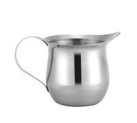 BAFOVY The Best Stainless Steel Milk Frothing Cup, Quick Heat Conduction, Great for Cappuccino and Latte, Suitable for Steaming and Frothing Milk with Mirror Finishing (240ml / 8oz)