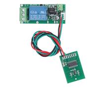 BAFOVY Touch Button Module, ABS Capacitive Touch Key Module DC24V, 1 Way Self Locking Programmable Power On Switch, Non Contact Sensitive Control for Electronic Devices