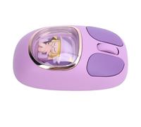 BAFOVY Triple Mode Wireless Mouse Bluetooth 5.0 2.4G Silent Click Rechargeable RGB Cute Doll Design Ergonomic for PC Laptop Tablet Desktop (Purple)