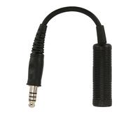 BAFOVY U174 to Civilian Adapter, U174 NATO to Civilian Wiring Adapter U174 Tactical Headset Adapter for Comtac MSA Sordin TCI with HiFi Sound Clear Communication Durable ABS Iron