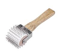 BAFOVY Uncapping Roller for Beekeeping, Bee Honey Comb Extracting Tool with Wood Handle & Non-slip Design, Easy to Use Honey Scraper for Beekeepers