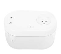 BAFOVY USB Air Humidifier, 1L ABS Mini Humidifier with Ultrasonic Double Spray, 2000mAh Battery, Night Light, Low Noise Desktop Home for Bedroom Office (White)