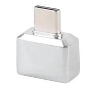 BAFOVY USB C Fingerprint Reader, Biometric Fingerprint Scanner Security Device for 10 11 with 0.5s Recognition 360 Degree Touch 10 Fingerprints Storage Zinc Alloy