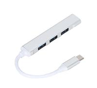 BAFOVY USB C HUB 4 Ports, Aluminum Alloy, Plug and Play, Efficient Performance for Pro, Laptops