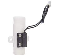 BAFOVY Water Sensor Switch Plastic Water Switch G1 2 Double Male Thread Magnetic Gravity Type 0.75 to 5L Min for Heater Pump Solenoid Valve Control