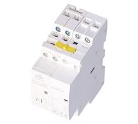 BAFOVY WiFi Control Contactor Plastic Remote Control Contactor AC230V 2NO 16A 20A 25A App Timing Sharing for Smart Home HVAC Lighting Hotel Office Use (20A)