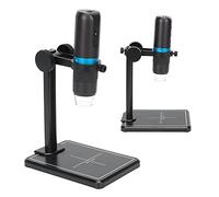 BAFOVY WiFi Microscope, ABS Digital Microscope 50X to 1000X 1080P HD 8 LED Manual for Circuit Board Inspection Skin Scalp Study Repair Teaching for IOS PC