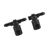 BAFOVY Windshield Washer Nozzles, 2 Pcs Car Windscreen Wiper Washers Nozzles for 12782509, Engineered for Astra G + H, for Corsa C + D, for Tigra B Twin Top, for Zafira A + B,