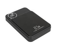 BAFOVY Wireless Portable Charger, Magnetic Power Bank 5000mAh with Accurate Power Display, 15W Magnetic Wireless Charging, 22.5W Type C Output for Travel Office Daily Use (Black)