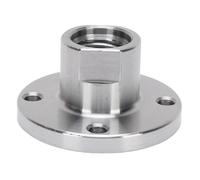 BAFOVY Wood Lathe Faceplate 2 Inch High Strength Alloy Steel 4 Screw Mounting Holes Woodturning 1 X 8TPI Spindle Thread Small Bowl Turning Woodworking Durable Face Plate Flange Extended