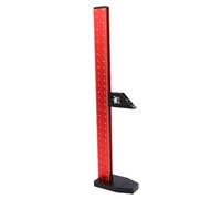 BAFOVY Woodworking Scriber Marking Line Ruler Height Ruler Inch Dual Scale 0-360mm 0-14 Inch with Metal Fine Tuning Device for Router Bit Saw Measurement