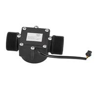 BAFOVY YF DN32 Industrial Meter Plastic Water Sensor DC3 to 24V Hall Flowmeter 1 to 120L per Min G1 1 4in Thread for Water Heaters Drinking Fountains Pipe Systems
