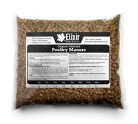 (Bag, 1kg) Organic Chicken/Poultry Manure Fertiliser Pellets