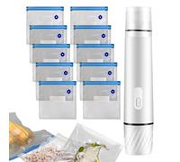 Bag - 350 G Snack Bag, Handheld Heat Machine With Magnetic, Keeping Food Well-Maintained And Organized | For Lesszer Packaging, Meat Preservation, And Leftover Management