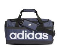 adidas Unisex Essentials Linear Duffel Bag, Shadow Navy/Black/White, M