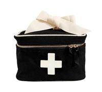 Bag-all First Aid Bag Empty | First Aid Pouches Empty for Travel | Empty First Aid Bag for Traveling | Medical Storage Container | Black