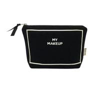 Bag-all My Makeup Pouch, Coated Lining, Black
