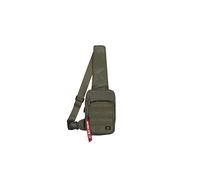 Alpha Industries Men's Label Sling Bag, Dark Olive, One Size