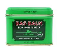 Bag Balm Original Moisturiser For Dry, Distressed Skin | All-Purpose Hydrating Balm | Soothes & Heals Cracked Hands, Split Heels, Cuticles In Winter | Lanolin-enriched, Paraben-free (113g)