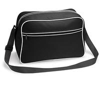 Bagbase retro Shoulder Bag in Black and White