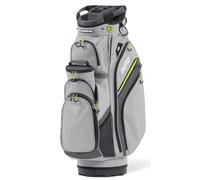 Bag Boy Chiller Pro Golf Cart Bag, Silver/Charcoal/Citrus