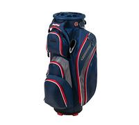 Bag Boy Revolver XP Golf Cart Bag, 14 Way 360⁰ Rotating Top with Full Length Individual Dividers, External Putter Tube, 9 Pockets