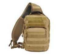 Brandit US Cooper Sling Backpack, light brown, One size