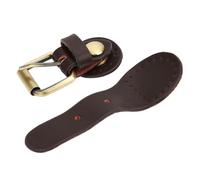 Bag Buckle Lock, Durable Faux Leather Sew On Closure with Bronze Fittings for Handbag Purse Making, Tote Bag DIY Craft Projects, Suitable for Fashion Designers, Hobbyists and Bag Repair Enthusiasts