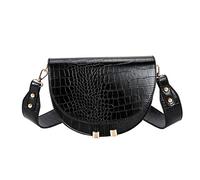 Bag Casual Shoulder Fashion Simple Satchel Wild Messenger Plush 2019 Bag Convertible Women'S Crossbody Backpack (Black, One Size)