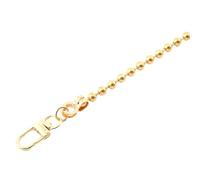 Bag Chain Adjustable 2PCS 120cm Bag Chains Metal Alloy Replacement Chain Belt Handbag Handle(120cm Gold Type D)