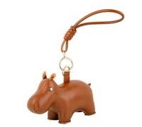 Bag Charm Bag charm with strap Hippo Tan Züny