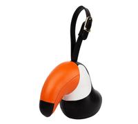 Bag Charm Bag Pendant Toucan Toco Black / Orange Züny