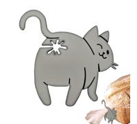 Bag Clips for Food Storage, 3D Printed Cat Butt Bread Clip,Funny Bread Ties & Kitchen Gadgets,Cat Lovers Home Decor-Novelty Pet Chip Bag Holder for Sealing Food, Snacks, Coffee