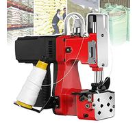 Bag Closer Closing Machine,190W Hand Woven Bag Sewing Machine, 2s/bag Handheld Bag Stitcher,2.9kg Lightweight,Sealing Width: 7-10MM, for Rice/Sack/Woven Red
